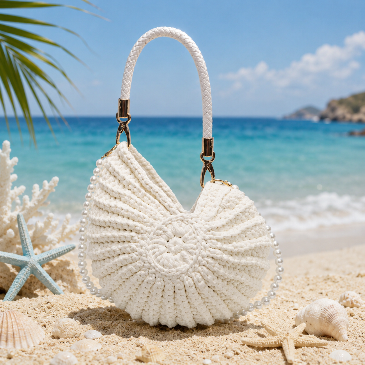 Pearl Shell” 🐚 — Bianco