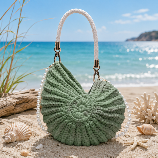 Pearl Shell” 🐚 — Verde Salvia
